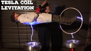 Levitation Revealed: Powered By 2 Tesla Coils!