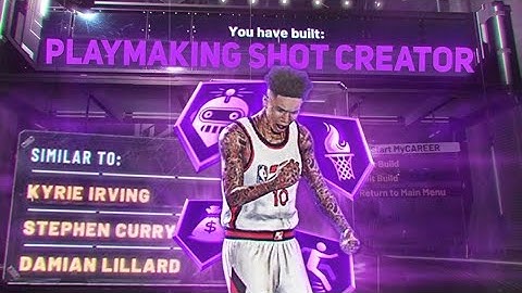 HOW TO MAKE THE BEST PLAYMAKING SHOT CREATOR IN NBA2K20