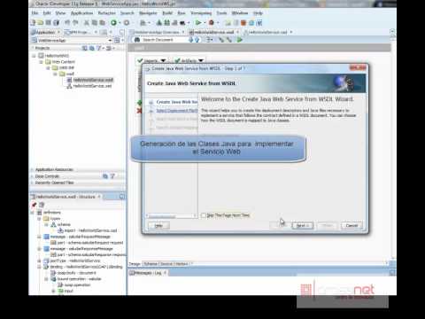 Demo de Creación de Servicios Web con JDeveloper