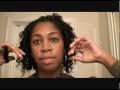 Two Strand Twists & Perm Rollers on TRANSITIONING HAIR TUTORIAL Reload