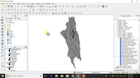 Module 9 part 2 ।। Terrain analysis using SAGA GIS