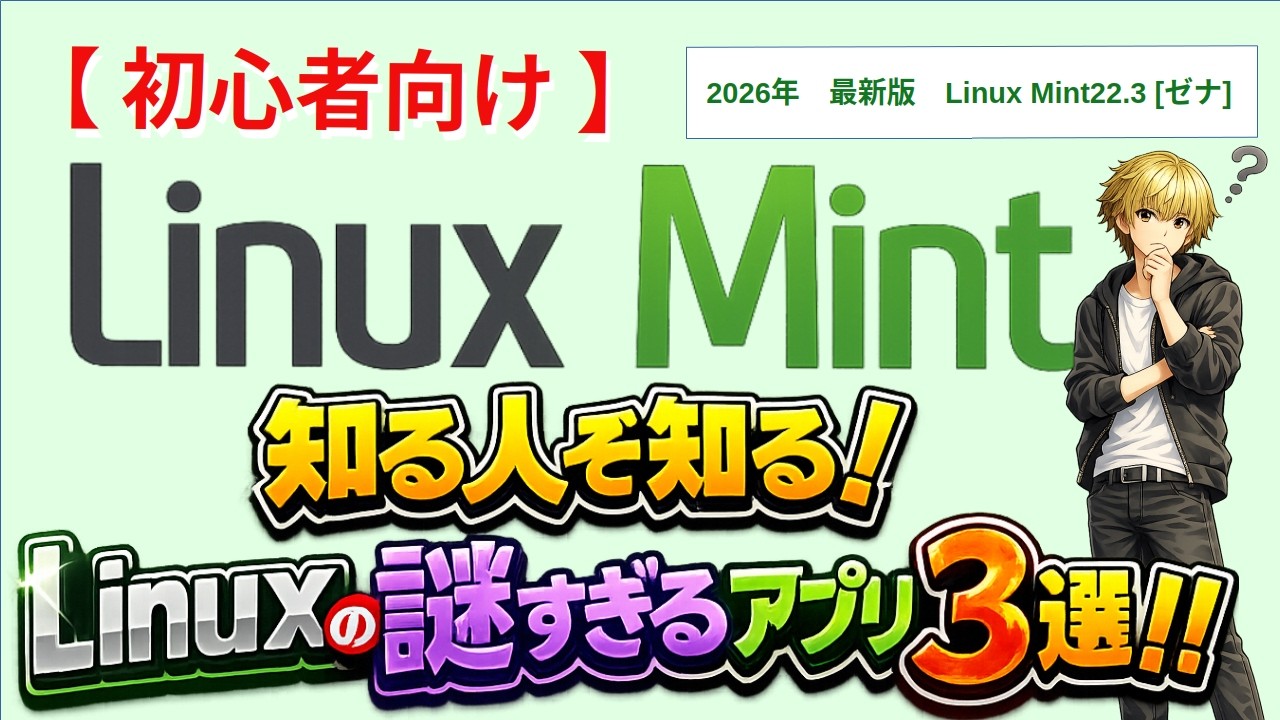 Oneko Linux 知る人ぞ知る!Linuxの謎すぎるアプリ3選!cmatrix・slアプリ・onekoアプリ紹介【LinuxMint22.3】 - YouTube