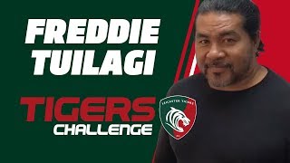 Freddie Tuilagi at the 2018 Tigers Challenge at Bognor Regis