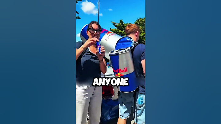 Redbull is handing out drinks to everyone! #shorts