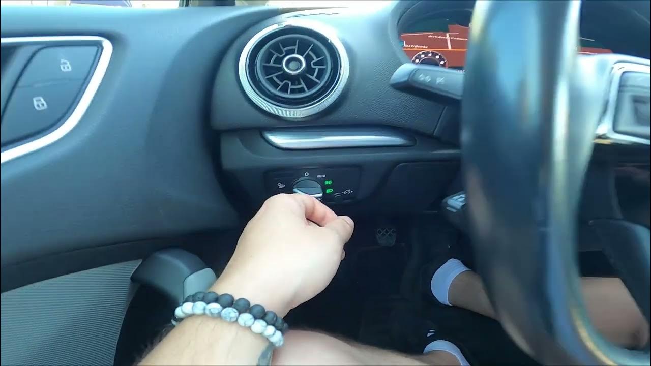 How to Enable or Disable High Beam in AUDI A3 8V ( 2012 2020 ) Use High Beam YouTube