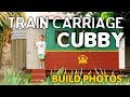 DIY cubby house with G Scale garden railway