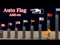 Auto-Flag Add-on | Quickly Create Flags For Your Data Comparison Videos In Blender | Waving Flags