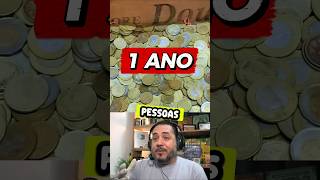 JUNTOU MOEDAS NA GAVETA POR 1 ANO: Investimento ou burrice? 🪙