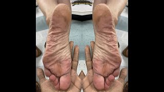 Audrey Wrinkled Soles Wiggling And Scrunching