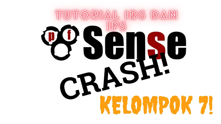 Tutorial IDS dan IPS with PfSense via VMware by Kelompok 7