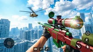 Sniper Shooting Game - Gun Shooter - Android GamePlay battle gun 3d gameplay screenshot 5