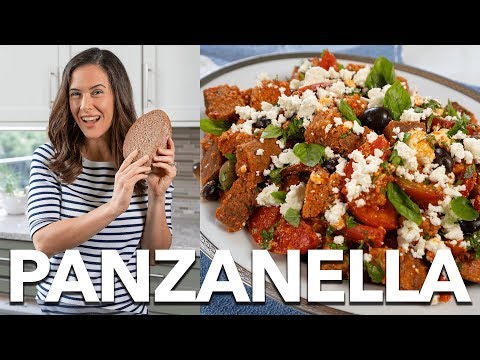 The BEST Panzanella Bread Salad