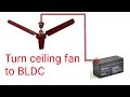 How to Run Your Fan on 12v DC | Most efficient only 30 Watt