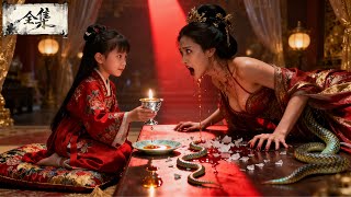 宮鬥老祖穿成八歲小公主！麗貴妃曾灌她母妃毒酒，重生後她反將毒酒換成糖水，讓貴妃連飲三杯後當眾發瘋，跪地磕頭求解藥！#短劇 #短劇全集 #drama #穿越 #逆襲 #古裝 #大女主#重生