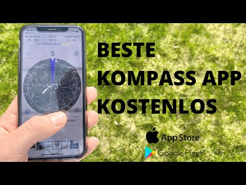 Die beste kostenlose Kompassapp !! Perfekt zum Geocachen / Peilen !! Für den AppStore und PlayStore