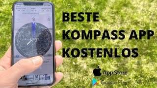 Die beste kostenlose Kompassapp !! Perfekt zum Geocachen / Peilen !! Für den AppStore und PlayStore screenshot 1
