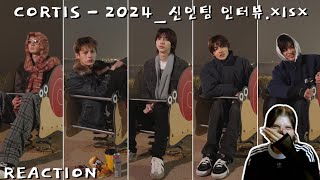 REACTION | CORTIS 2024_신인팀 인터뷰.xlsx