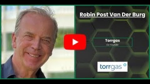 Bio360 Europe 2026 Speaker - Robin Post Van Der Burg - Torrgas
