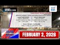 Unang Balita sa Unang Hirit: (Part 2) FEBRUARY 2, 2026 [HD]