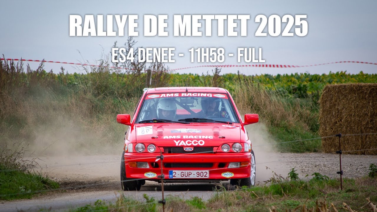 Rallye de Mettet 2025 - ES4 Denee - 11H58 - Full