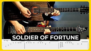 Soldier of Fortune - Deep Purple | Tabs | Guitar Lesson | Cover | Solo | Tutorial | All Guitar Parts