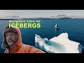 Naviguer entre les icebergs au groenland cest dangereux 