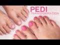 Pedi Transformation 💕 Pedicure Renovation 🛁 Drab to Fab
