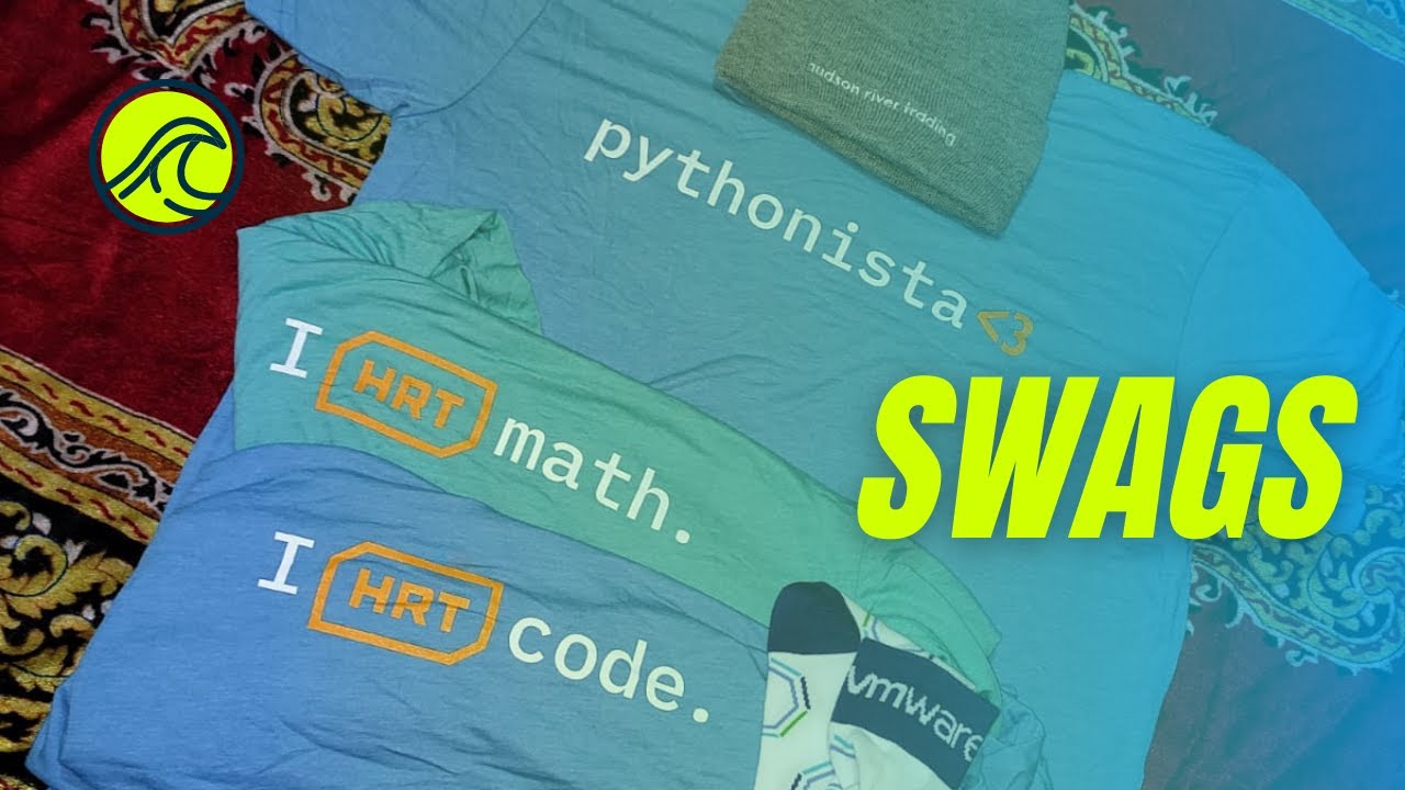 KubeCon + Hudson River Trading (HRT) Swag Kit Unboxing YouTube