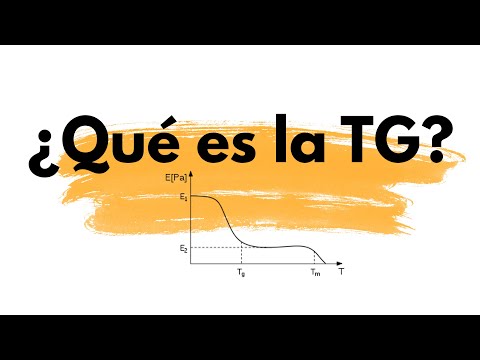 Vídeo: Diferencia Entre La Temperatura De Transición Vítrea Y La Temperatura De Fusión