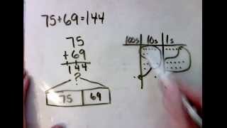 Addition in Vertical Form with 2 Compositions (Grade 2 Module 4 18-21)