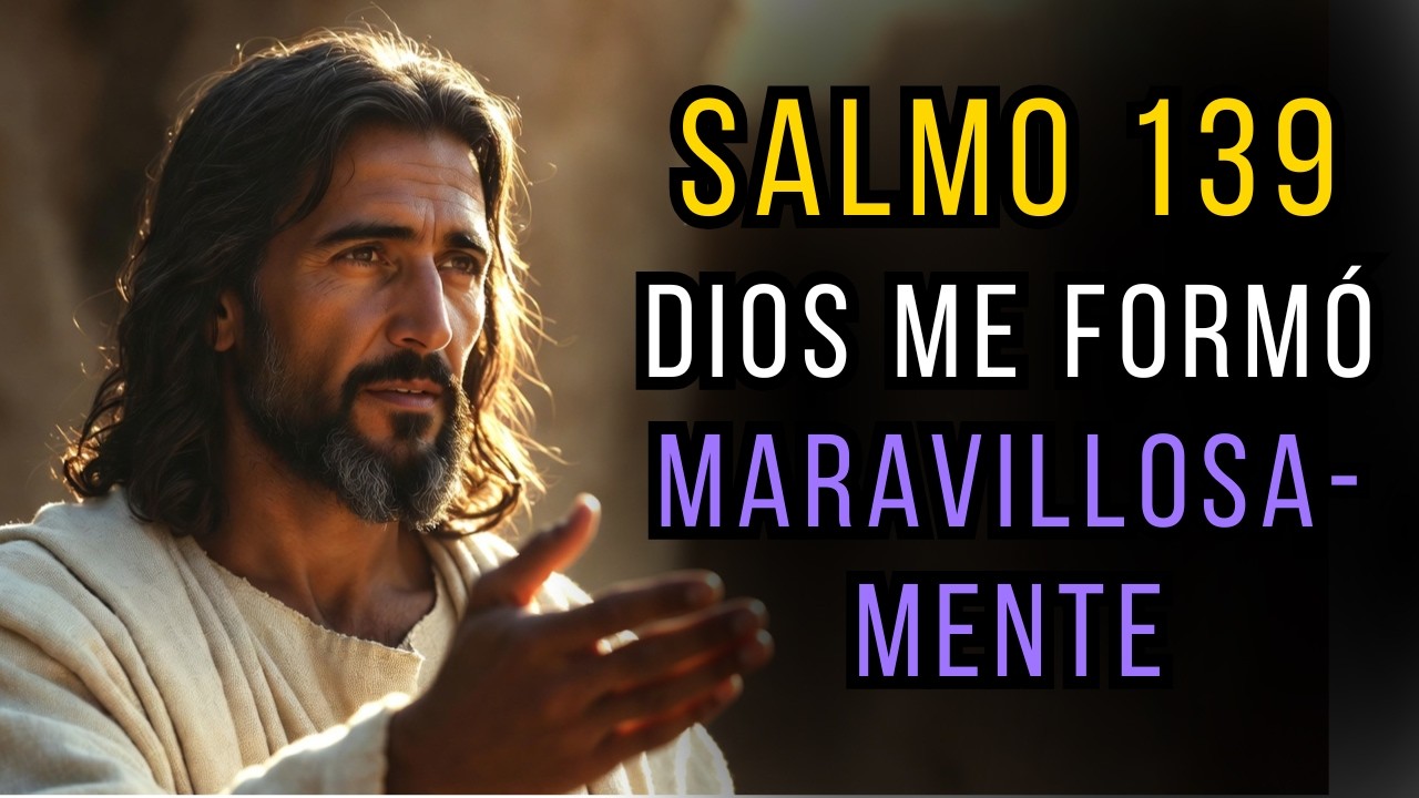 SALMO 139 Completo - Dios Me FORMÓ MARAVILLOSAMENTE | Tu Identidad Y Valor