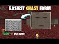 Easiest &amp; Fastest Gunpowder Farm Tutorial in Minecraft Bedrock 1.21 + | Fastest Ghast farm!