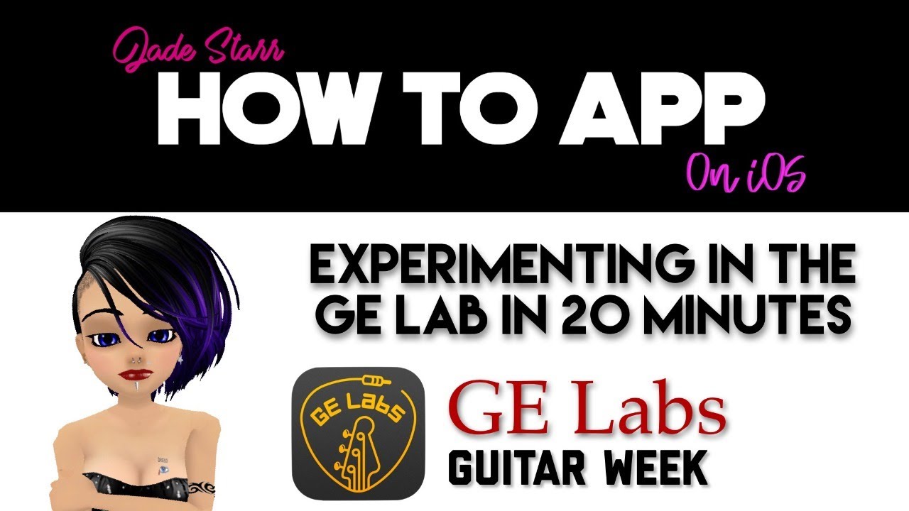Ge Lab Experimenting in the GE Lab App on iOS + V Stomp Bonus - How To App on ...