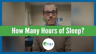 How Much Sleep Should I Be Getting? | Is 6-8 Hours of Sleep Enough?