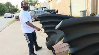 THE BAT MOBILE PULLED UP TO PLAYERS EMPORIUM...