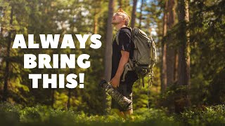 5 ESSENTIALS in my camera backpack for WILDLIFE PHOTOGRAPHY