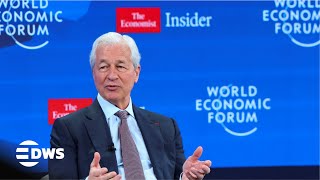 FULL DAVOS DISCUSSION: JPMorgan CEO Jamie Dimon on Global Economy, Markets & Banking Future | AC15