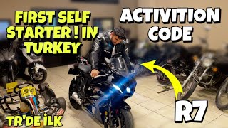 TÜRKİYE’DE İLK R7 İLK MARŞ !!! ( 2022 YAMAHA R7 SATIN ALDIM ! )