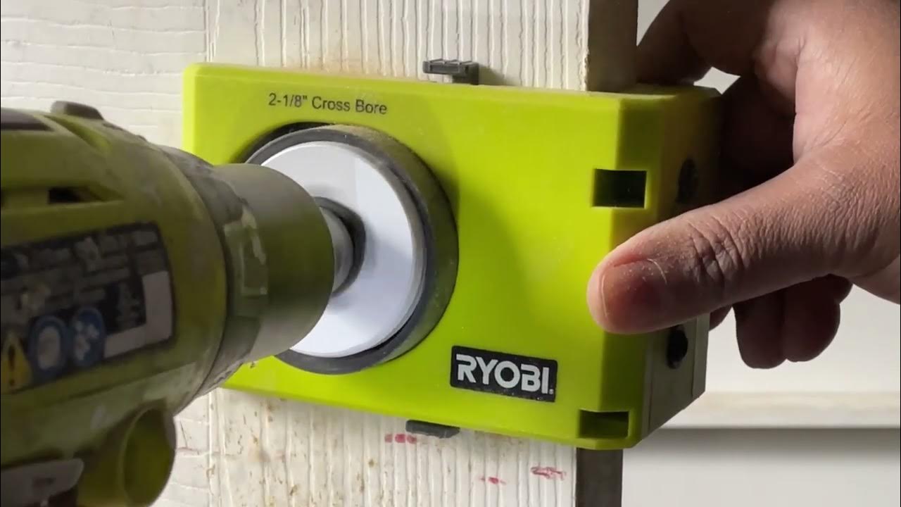 Ryobi Wood Door Lock Installation Kit Easy and Efficient Door Lock