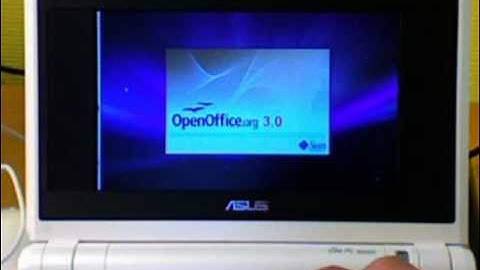 EeePC 701: Ubuntu  9.04 Netbook Remix with Compiz fusion