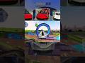 Which Car Will Land On Parking Jumping Test#testing#extremecardriving#shorts#games #