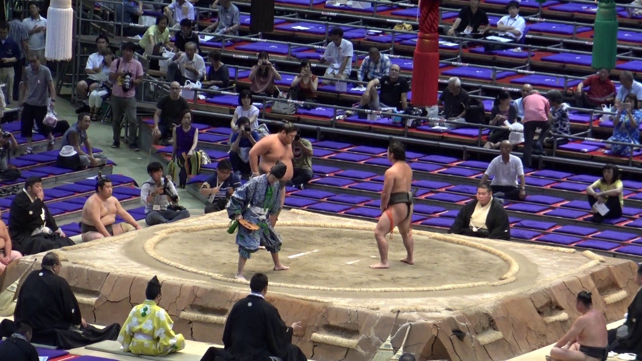 今日の炎鵬 炎鵬 将豊竜 序二段6戦全勝対決 17 7 21 6 Enho Shouhouryuu Day13 Sumo Youtube