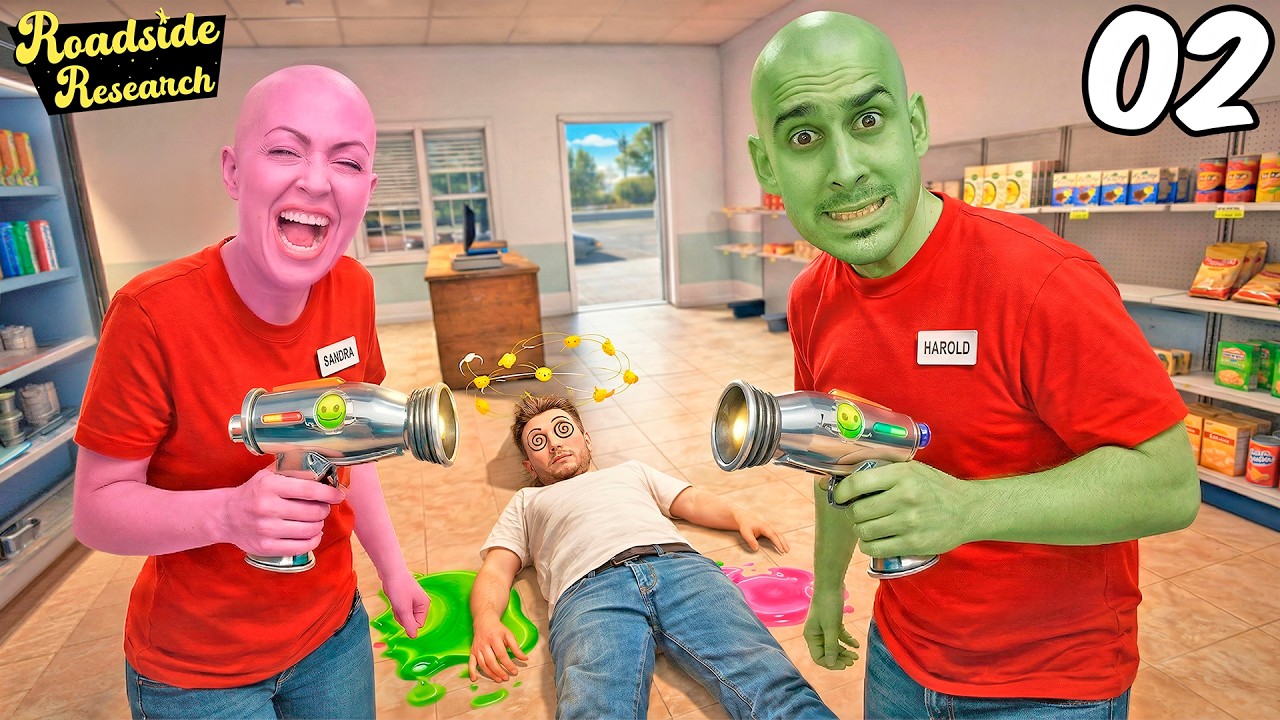 Tenemos una Pistola Extraterrestre para hacer Bromas en la Tienda 👽🔫 Roadside Research