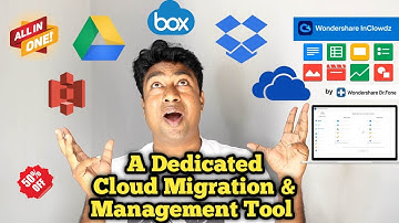 How to Manage Multiple Cloud Services at One Place using - Wondershare InClowdz || Migrate & Sync