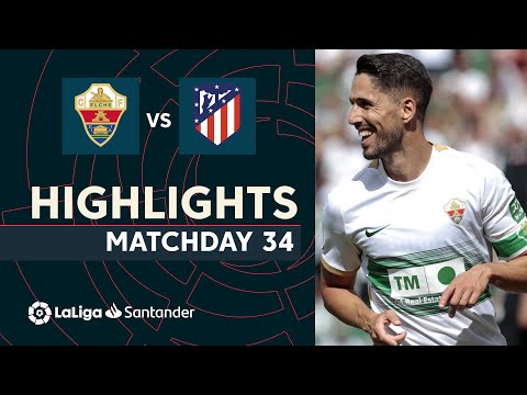 Resumen de Elche CF vs Atlético de Madrid (1-0)