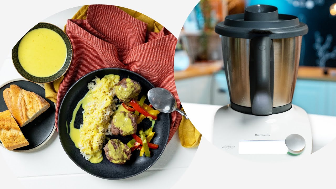 Thermomix Friend® -  synchron Hackfleisch, Beilagen UND Sauce kochen