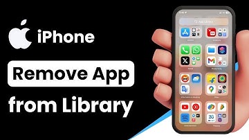 How to Remove App from Library iPhone !