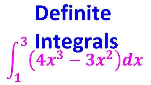5.3B - Evaluating Definite Integrals [AP Calculus]