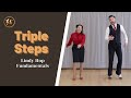 Lindy Hop Fundaments | Michael & Evita teachTriple Steps