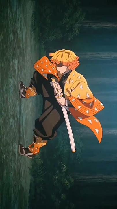 ANIMATION BY EXPERT AI #zenetsu #demonslayer #anime #tanjero #fighter